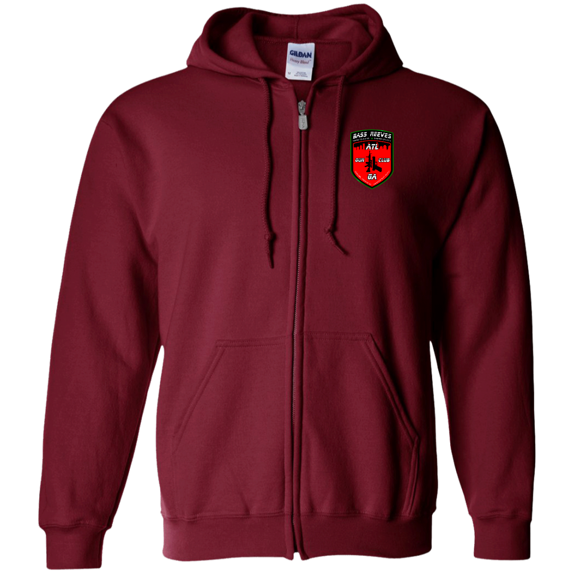 BRGC Zip Up Hooded Sweatshirt