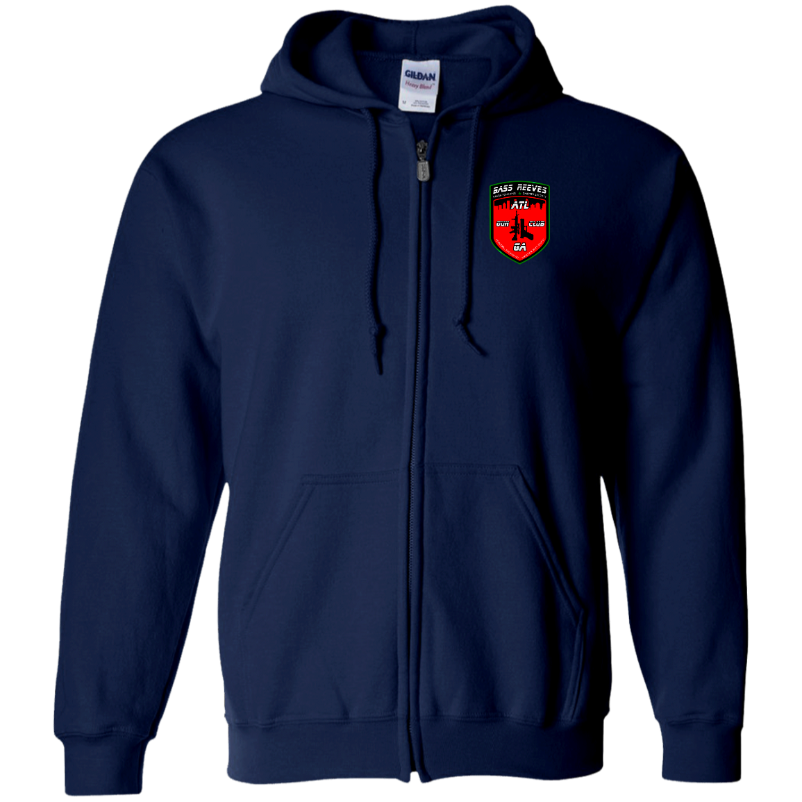 BRGC Zip Up Hooded Sweatshirt