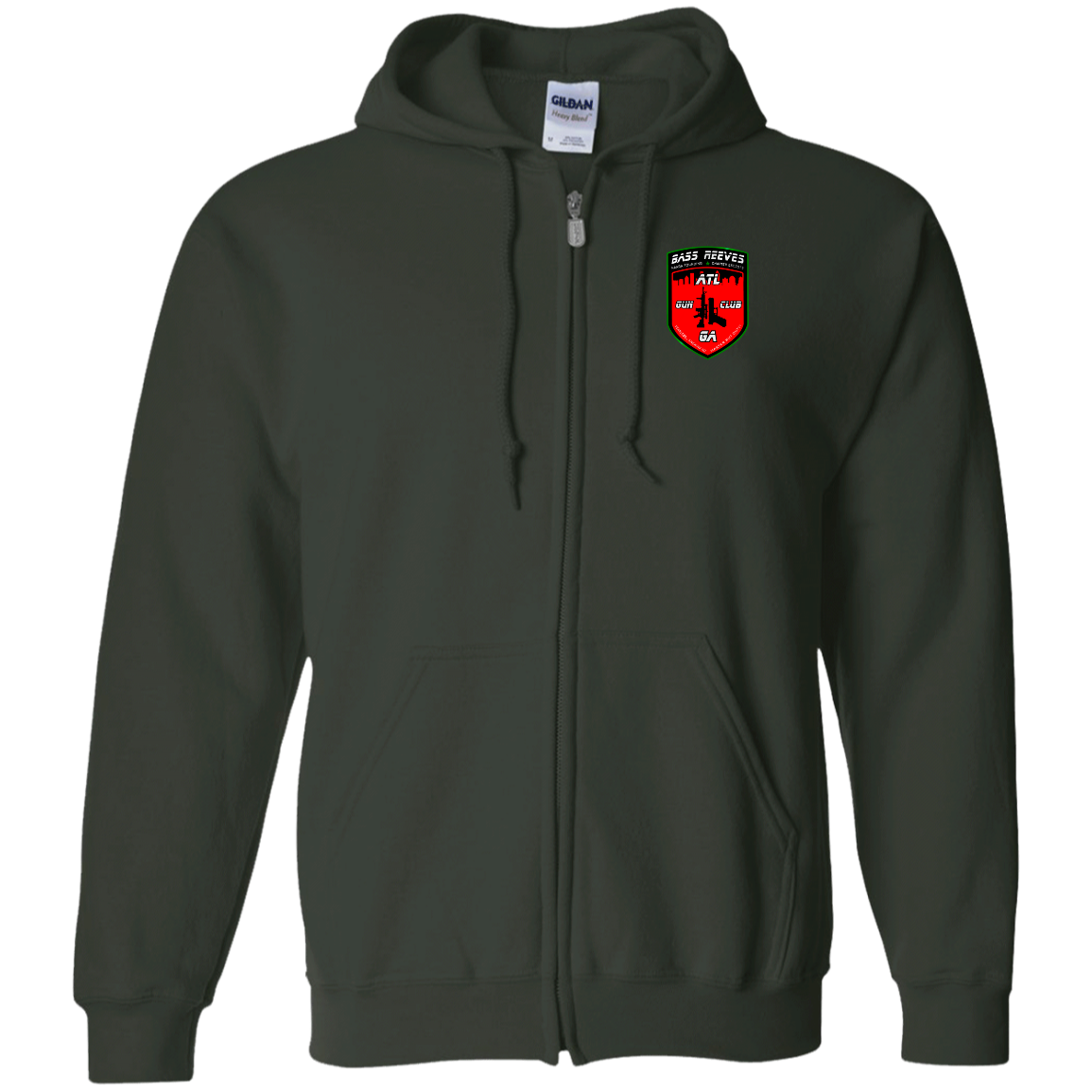 BRGC Zip Up Hooded Sweatshirt