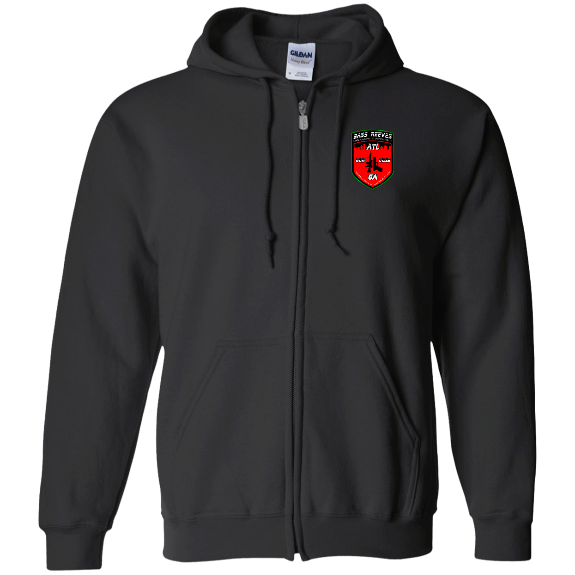 BRGC Zip Up Hooded Sweatshirt