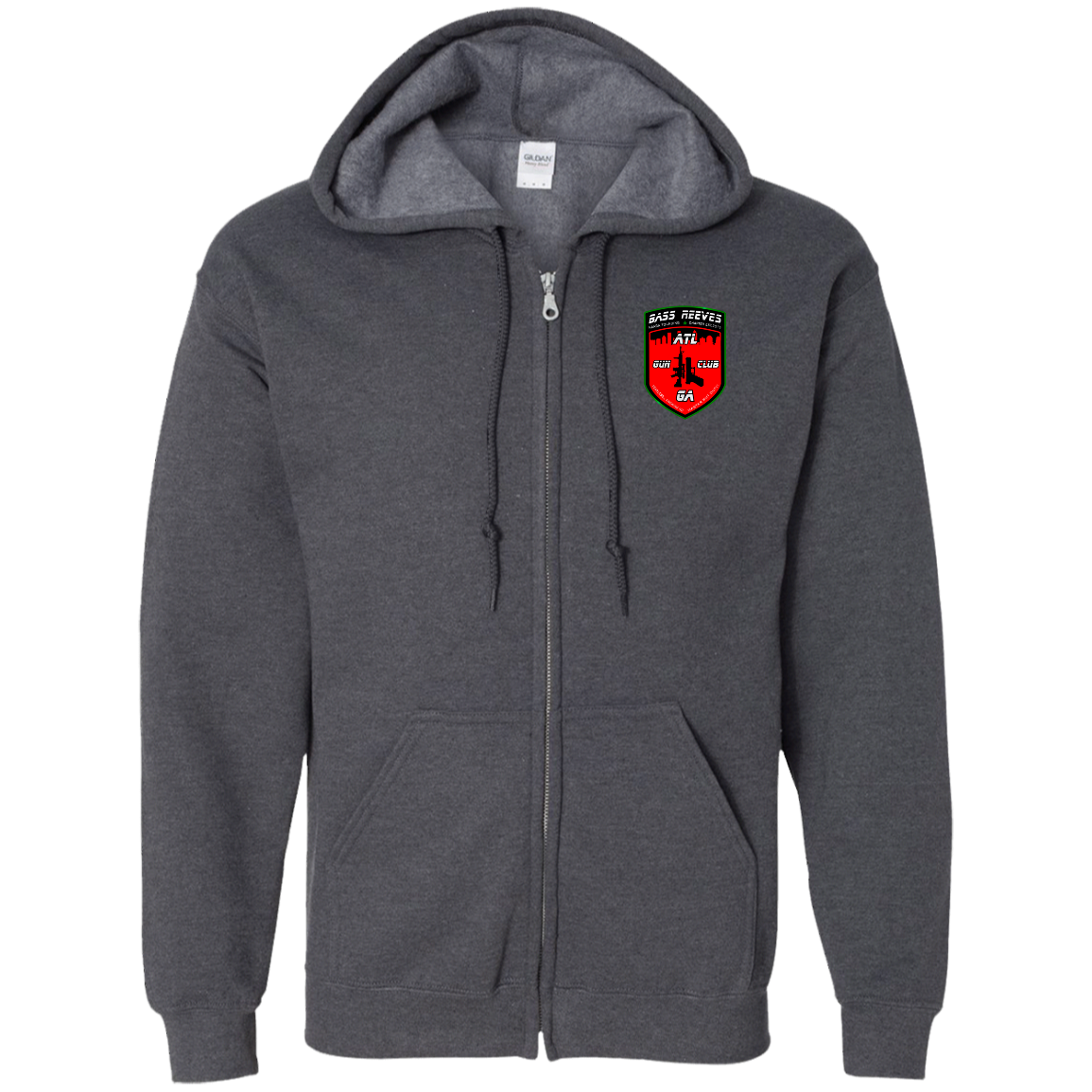 BRGC Zip Up Hooded Sweatshirt