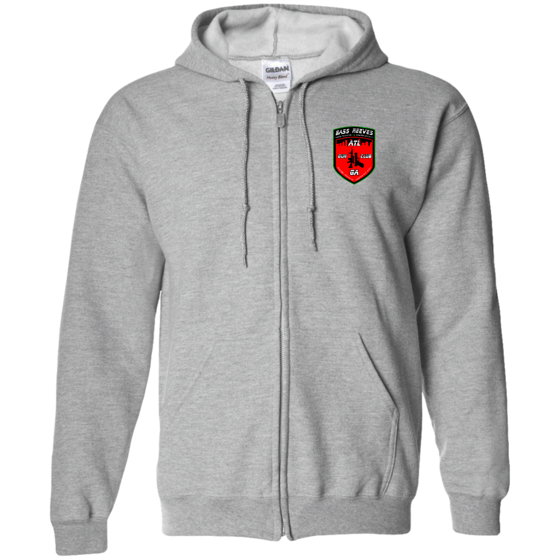 BRGC Zip Up Hooded Sweatshirt